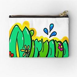 Top 10 best personalized gifts - Graffiti name Nirvana Zipper Pouch