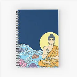 Nirvana Buddha Spiral Notebook