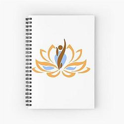 Nirvana Minimal Spiritual Illustration Spiral Notebook