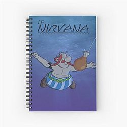 Obelix Nirvana Spiral Notebook