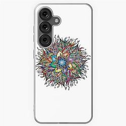 Nirvana Mandala Geometry Sacred Fractal Art Yoga Mantra Samsung Galaxy Soft Case