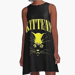 Nirvana Kitten Clothing A Line Dress