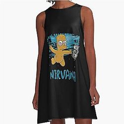 Nirvana A-Line Dress