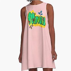 Top 10 Best Personalized Gifts - Graffiti Name Nirvana A-Line Dress
