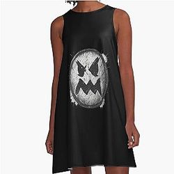 Nirvana Grunge Fan Art A-Line Dress