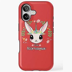 I'm Nirvana the Unlimited Bunny iPhone Tough Case