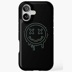 Nirvana Melting Smiley Grunge iPhone Case