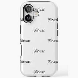 Nirvana - Black iPhone Tough Case