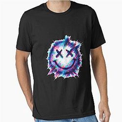 Explosive Neon Nirvana Vibrant Grunge Fan Art Essential T-Shirt