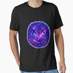 Cosmic Smiley Nirvana Inspired Galaxy Grunge Fan Art Essential T-Shirt