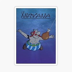 Obelix Nirvana Sticker
