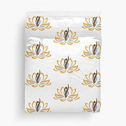 Nirvana Minimal Spiritual Illustration Duvet Cover