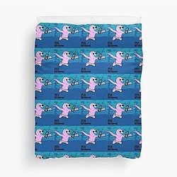 Nevermind - Smiling Friends Nirvana Duvet Cover