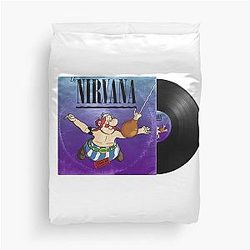 Nirvana Obelix Vinyl Duvet Cover