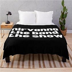 Nirvana The Band Throw Blanket