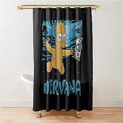 Nirvana Design Shower Curtain