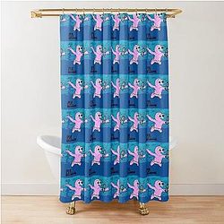 Nevermind - Smiling Friends Nirvana Shower Curtain