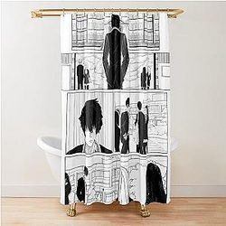 Nirvana Manga Shower Curtain