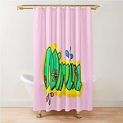 Top 10 best personalized gifts - Graffiti name Nirvana Shower Curtain