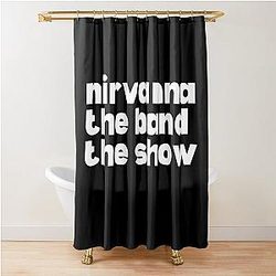 Nirvana The band Shower Curtain