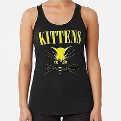 Nirvana Kitten Racerback Tank Top Clothing Accessories