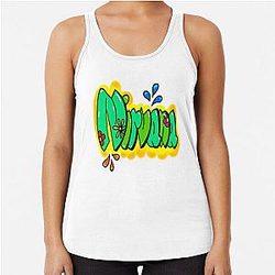 Top 10 Best Personalized Graffiti Name Nirvana Racerback Tank Top