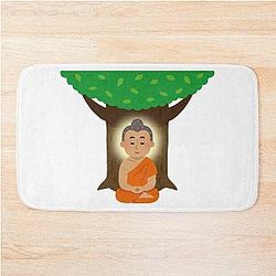Buddha Nirvana Bath Matte