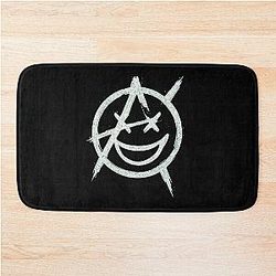 Anarchy Inspired Grunge Fan Art Bath Mat