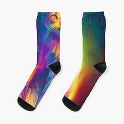 Nirvana Cat Socks