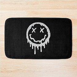 Melting Grunge Nirvana Fan Art Bath Mat