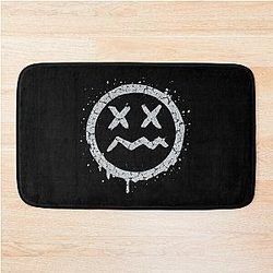 Cracked Nirvana Grunge Fan Art Bath Mat