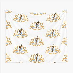 Nirvana Minimal Spiritual Illustration Tapestry