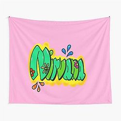 Top 10 Best Personalized Graffiti Name Nirvana Tapestry