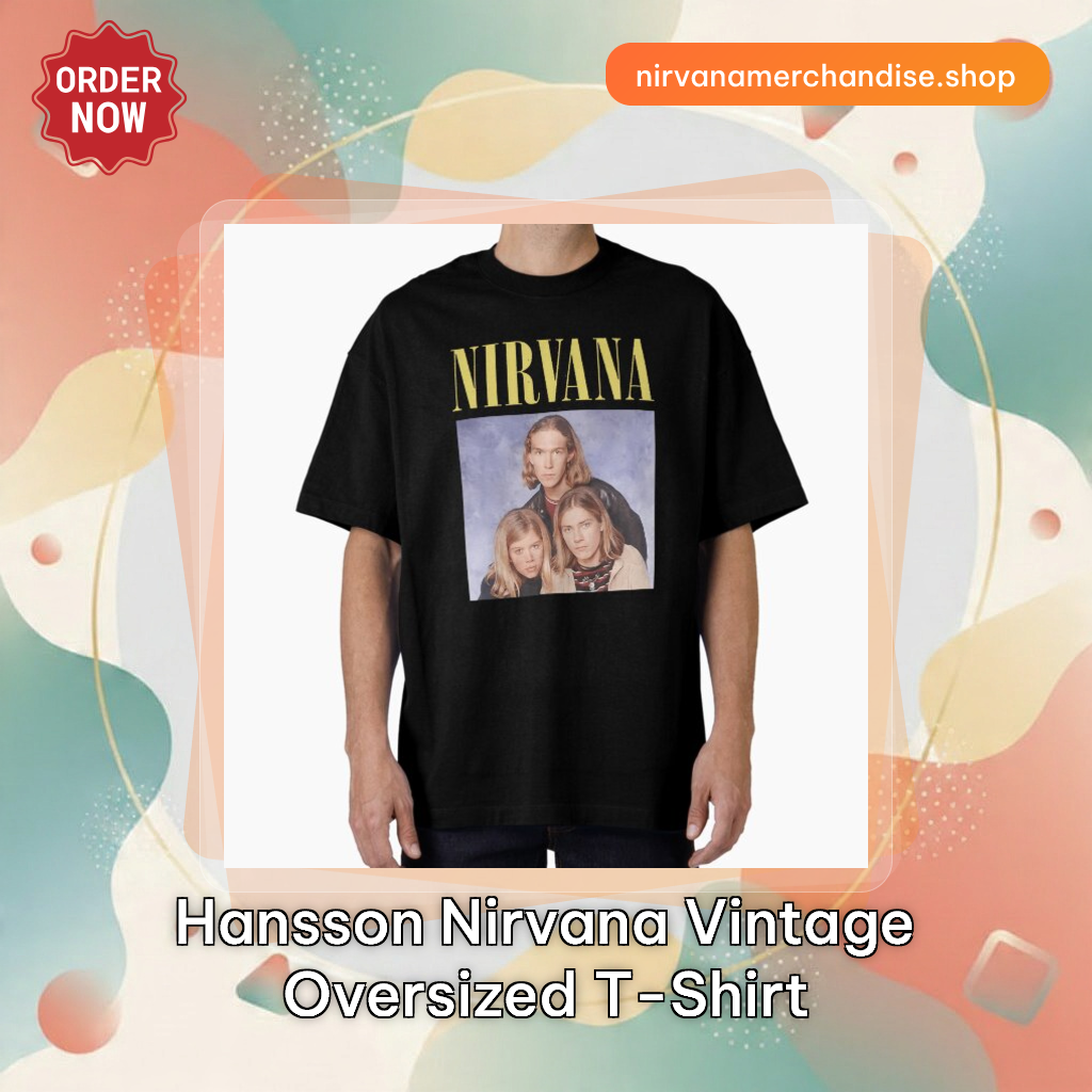 Hansson Nirvana Vintage Oversized T-Shirt