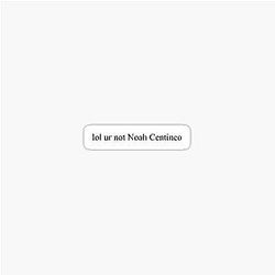 Noah Centineo Sticker