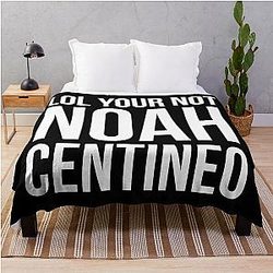 Noah Centineo Peter Kavinsky throw blanket