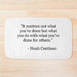 Noah Centineo Bath Mat