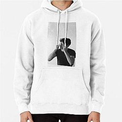 Noah Centineo Black and White Pullover Hoodie