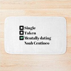 Mentally Dating Noah Centineo Bath Mat