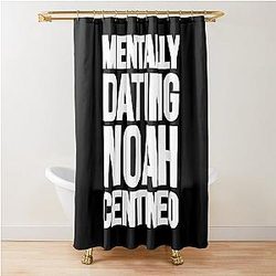 Mentally Dating Noah Centineo Peter Kavinsky Shower Curtain