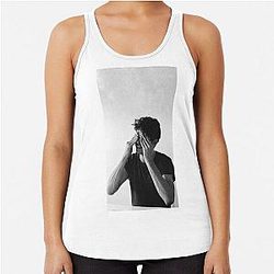 Noah Centineo Black Racerback Tank Top