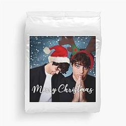 Noah Centineo Christmas Duvet Cover