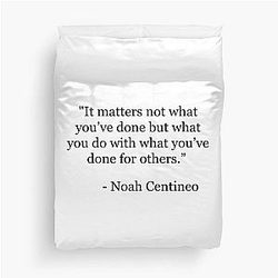 Noah Centineo Duvet Cover