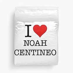I Heart Noah Centineo Duvet Cover