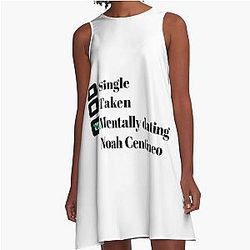Mentally Dating Noah Centineo A Line Dress