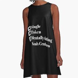 Mentally Dating Noah Centineo A Line Dress