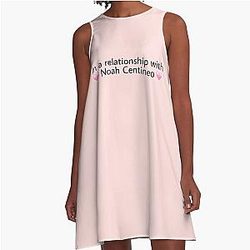 In a relationship with Noah Centineo A-Line Dress