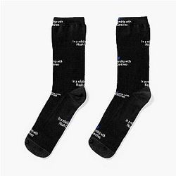 In a relationship with Noah Centineo Socks