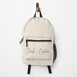 Noah Centineo name in cursive with pink heart Backpack