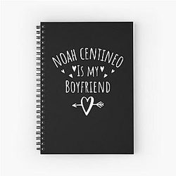 Noah Centineo is my boyfriend Spiral Notebook